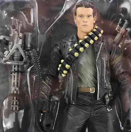 Фігурка Терминатор T-800 RESTEQ — статуетка Арнольда Шварценеггера з фільму "Термінатор" Київ