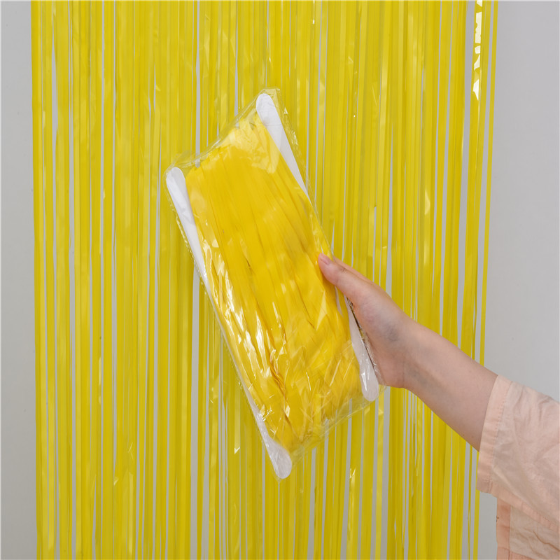 Дощик для фотозони 2 м на 1 м жовтий Київ - фото 4