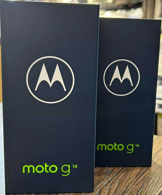 Телефон: Motorola G14 4/128Gb. 8/256Gb. Steel Grey/ Butter Gream. Київ - фото 1