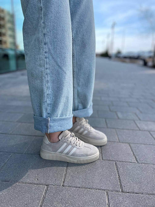 Кеды женские M.KRAFT бежевые натуральная замша размер 37-40 (21408/3) Коломия - фото 8