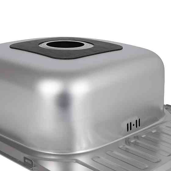 Кухонная мойка Brinex 5848 0,8 мм Satin (BRIN5848SAT08) Киев