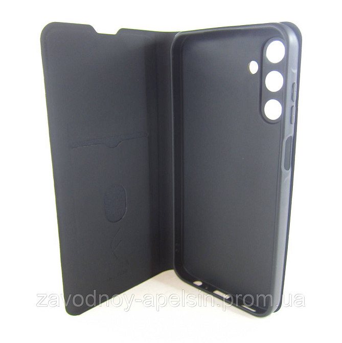 Чохол-книжка Samsung A15 A155 A156 Захист камери (чорний) Одеса - фото 2