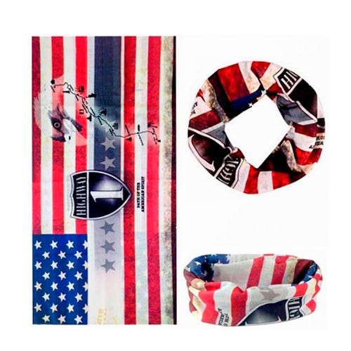 Бафф бандана-трансформер, шарф з мікрофібри, 22 прапор США Вінниця - фото 1