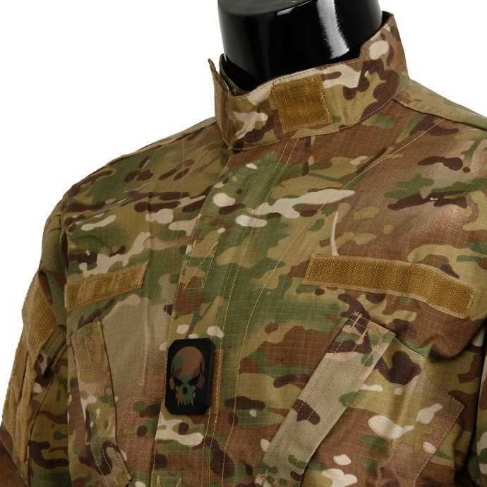 Шеврон 3D PVC на липучці Mil-Tec 16832020 "Skull" Череп (Патч ,Нашівка ,Емблема) Woodland Нововолинськ - фото 5