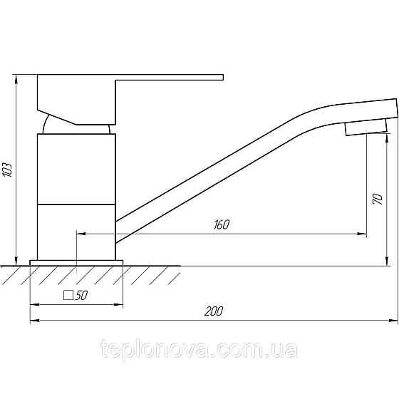Смеситель для умывальника Globus Lux Milano GLM-0103M Черновцы