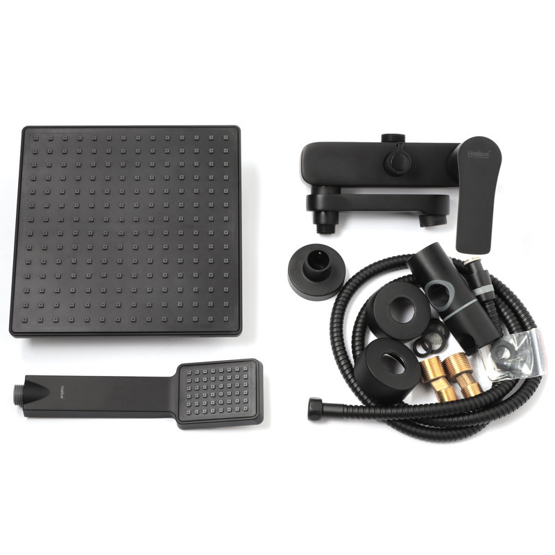 Чорна душова колонна Haiba Milano 003-J HB3934 Харків - фото 3