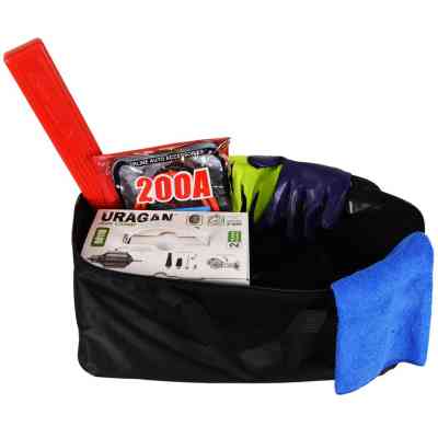 Набор техпомощи Poputchik черная с компрессором (01-175-IS) Вінниця