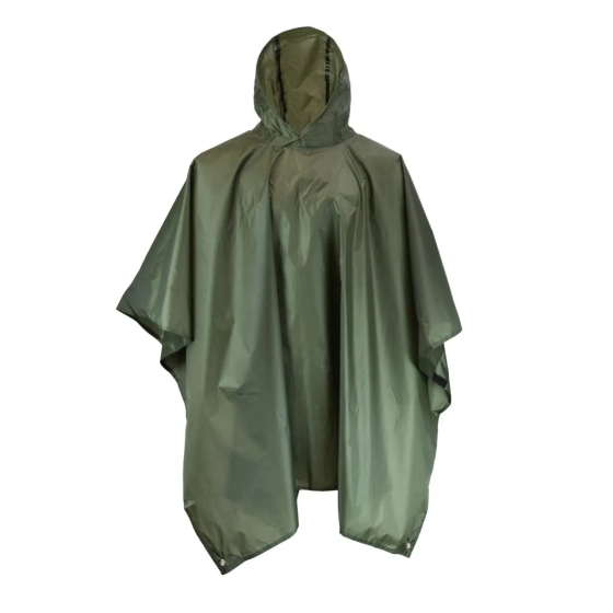 Тактическое пончо дождевик Mil-Com (Оливковый) Винница