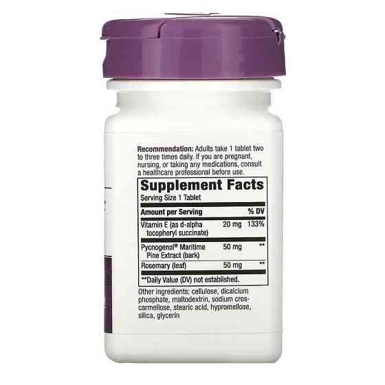 Пікногенол Екстракт соснової кори Nature's Way Pycnogenol 50 мг 30 таблеток Київ