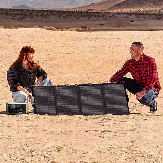 Сонячна панель Litheli 100W IP65 складана із сумкою Вінниця