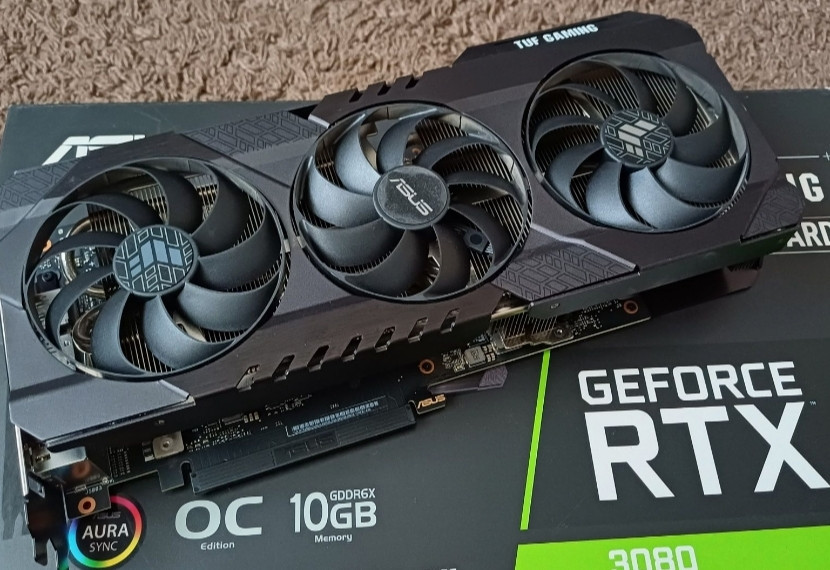 Відеокарта ASUS TUF OC RTX 3080 Київ - фото 8