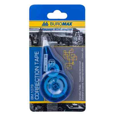 Корректор Buromax ленточный 5 мм х 6 м, блистер (BM.1079) Винница