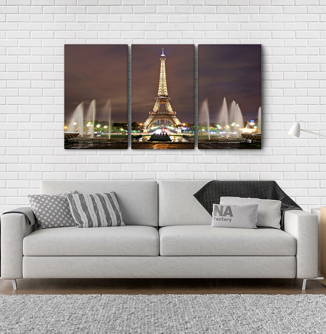 Модульна картина Париж Аrt-173_3А Київ - фото 2