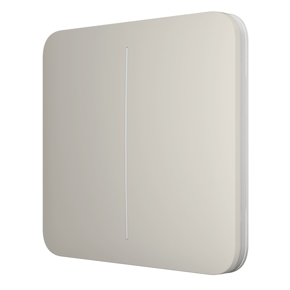 Кнопка Ajax SoloButton (2-gang) oyster для двоклавішного вимикача Киев - изображение 1