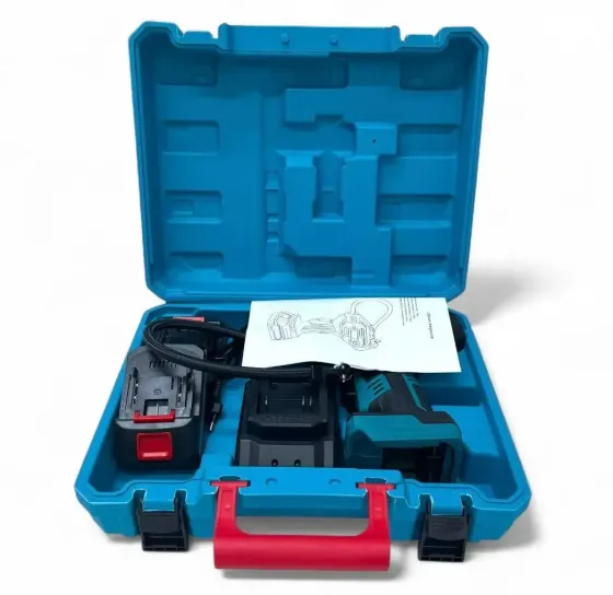 Акумуляторна підкачка ALFA компактний насос для шин з зарядним кабелем 21V насос для автомобільних шин у кейсі Львів