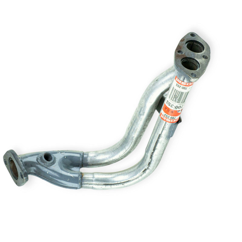 Труба ЗАЗ Сенс под катализатор, алюминий, под лямбда-зонд (евро-2) (штаны) приемная Мукачево - изображение 1