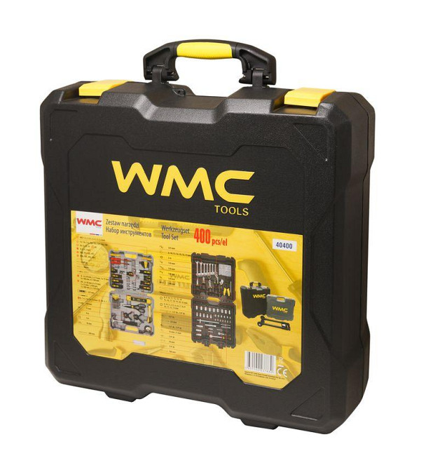 Набор инструментов 400 пр,1/4''1/2''(6гр.) (4-22мм).дорожный кейс WMC TOOLS 40400 Одесса - изображение 2