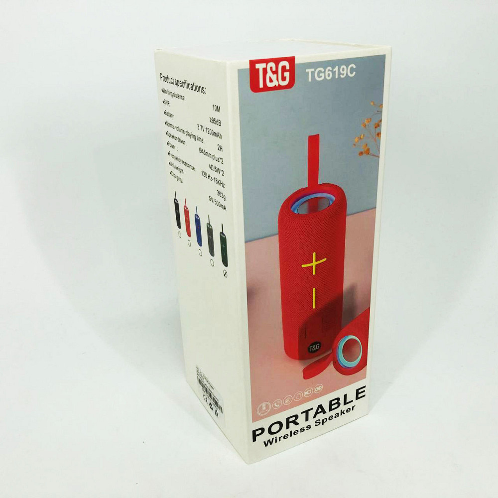 Портативная блютус колонка TG619C, Портативная bluetooth колонка музыкальная акамуляторна IH-55 Ивано-Франковск - изображение 1