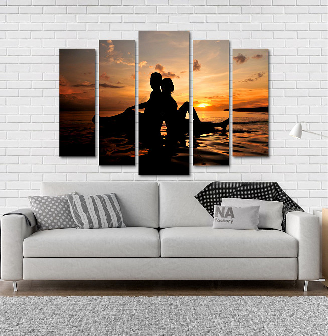 Модульная картина Закат Пара Art-93_5 Киев - изображение 2