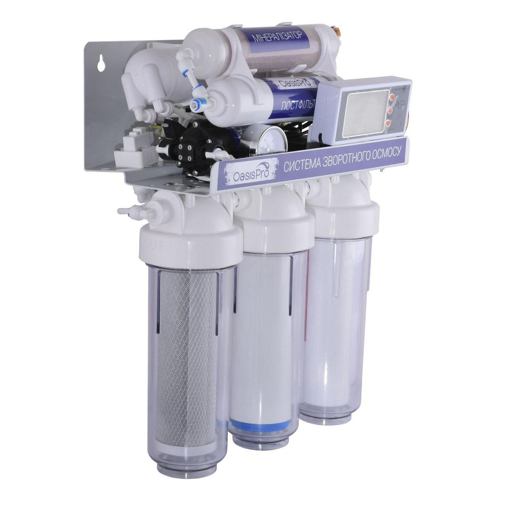Система обратного осмоса OasisPro, насос + ПЛАСТ. бак, минерализатор, блок управления BSL02M-RO-75 (000022841) Киев - изображение 8