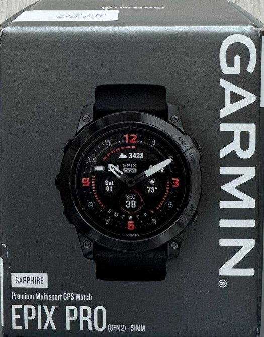 Смарт-часы Garmin Epix Pro Gen 2 Sapphire 51mm. Харьков - изображение 3