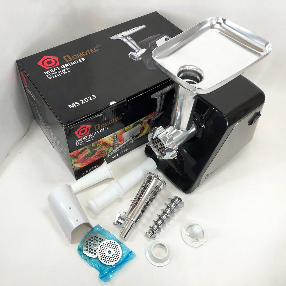 Электромясорубка помощница, Мощная домашняя мясорубка, Кухонная мясорубка с реверсом YZ-63 Львов - изображение 2