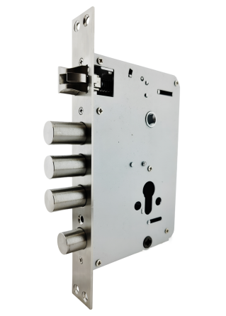 Корпус 3-ригельного замка PES 7068 с круглыми ригелями Киев