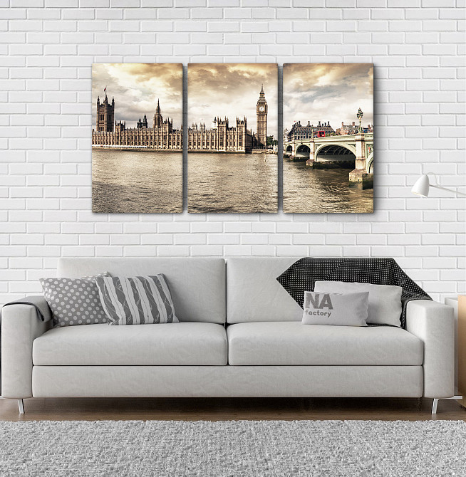Модульна картина Лондон Аrt-197_3А Київ - фото 2