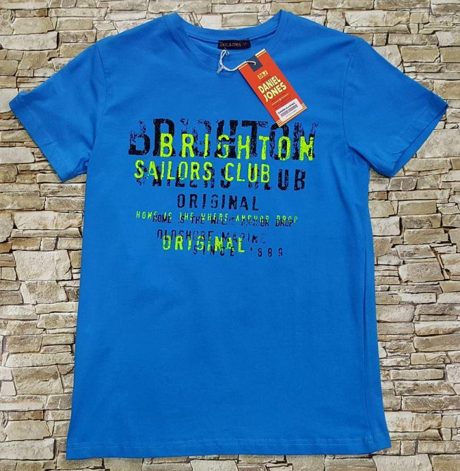 Мужская трикотажная футболка с надписью 52 Киев - изображение 1