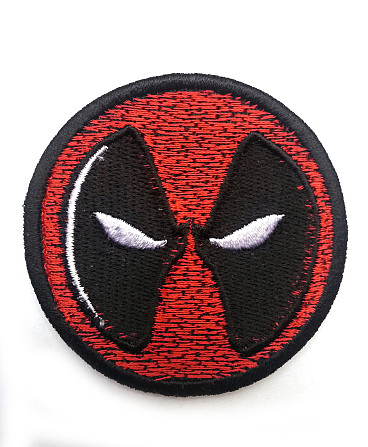 Патч молодежный нашивной "Deadpool", декоративная аппликация на сумку, нашивка красивая тканевая на  Запоріжжя - фото 1