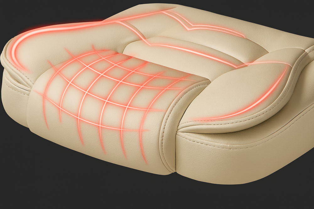 Крісло офісне Diego D2 молочне Київ - фото 9