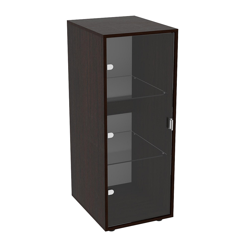 Пенал со стеклом Hugo H-5, Венге Магия, 420/520/1100 Львов - изображение 1