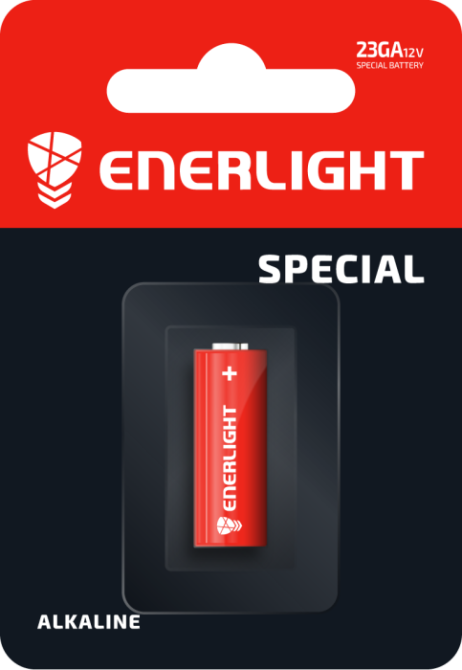 Батарейка таблетка ENERLIGHT Special Alkaline 23GA 12V блістер 1 шт. Рівне - фото 1