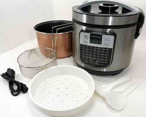 Мультиварка фритюрниця Rainberg RB-6209 6 л пароварка мультикухар. Харків