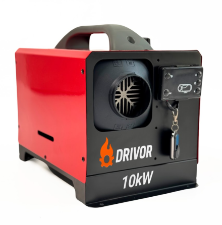 Автономний дизельний обігрівач (Webasto) Drivor 10 кВт (12В/24В/220В) з LCD-дисплеєм та пультом ДК Київ