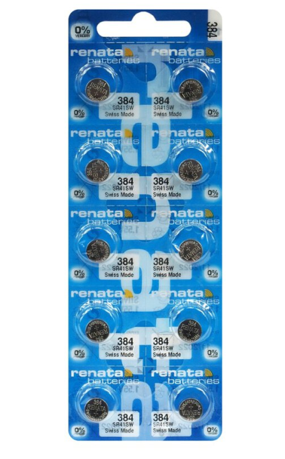 Батарейки-таблетки Renata 384 10 шт. на блістері Дніпро - фото 2