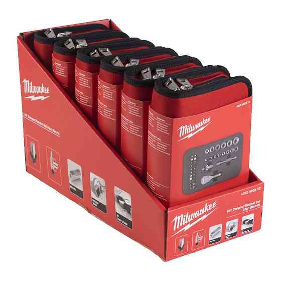 Набір головок с трещіткою та фурнітурою 1/4", 4 - 14 мм + ударні біти (39 шт.) в сумці для інструментів Одеса