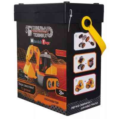 Конструктор Microlab Toys Будівельна техніка - Екскаватор (MT8901) Вінниця