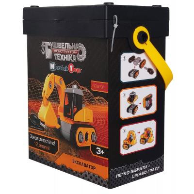 Конструктор Microlab Toys Будівельна техніка - Екскаватор (MT8901) Вінниця - фото 3