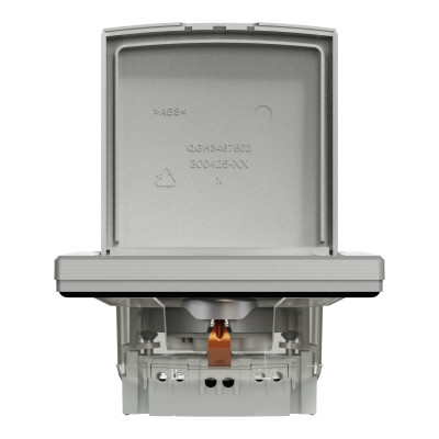 Розетка Schneider Electric ASFORA з кришкою IP44, алюміній (EPH3100361) Вінниця - фото 6