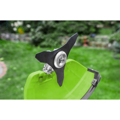 Тример садовий Verto бензиновий 42.7куб см, 1.2к.с., ліска 46см, ніж 25.5см, 7.3кг (50G491) Вінниця - фото 12