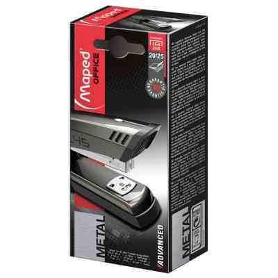 Степлер Maped ADVANCED METAL, металлический, 25л., (скобы 24/6, 26/6), сер (MP.354510) Винница