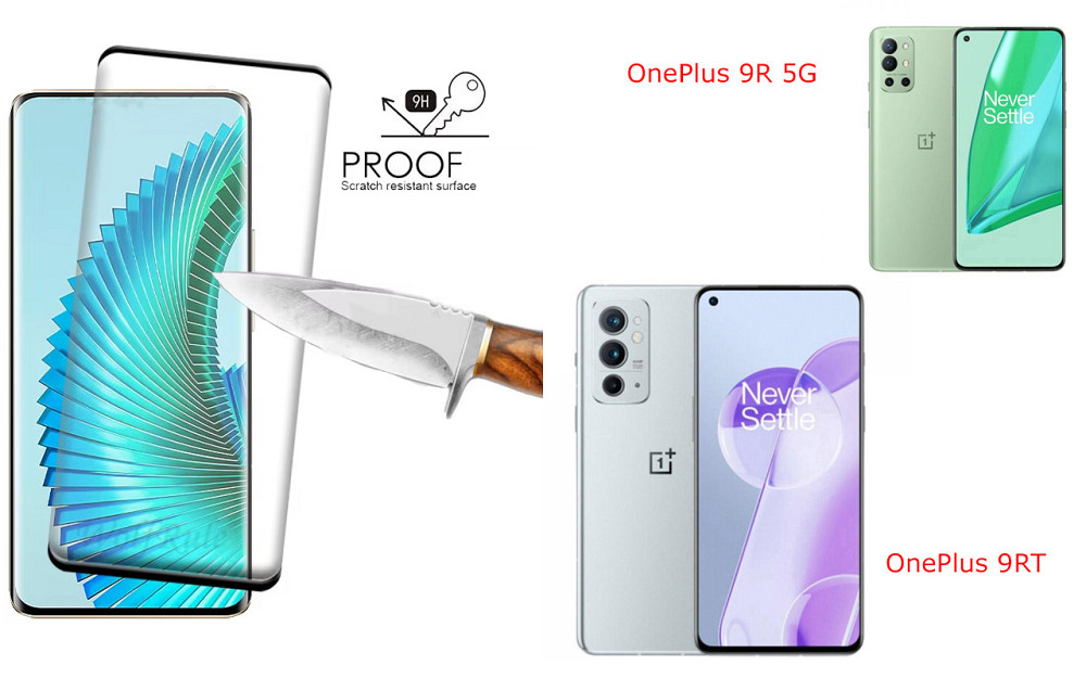 Захисне скло HyperGlass Pro для OnePlus 9R 5G, OnePlus 9RT – максимальна чутливість та захист Київ - фото 1