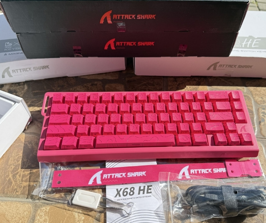 ‼️Attack Shark X68 HE — 65 % з 8 КHz‼️ЦІНА ПОСТАЧАЛЬНИКА‼️ Київ - фото 8