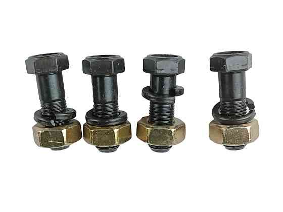 Болт валу ГАЗ 3110, 3302, 2217, УАЗ з гайкою в зборі М10х1.0х30 (к-кт 4 шт) карданного Мукачево