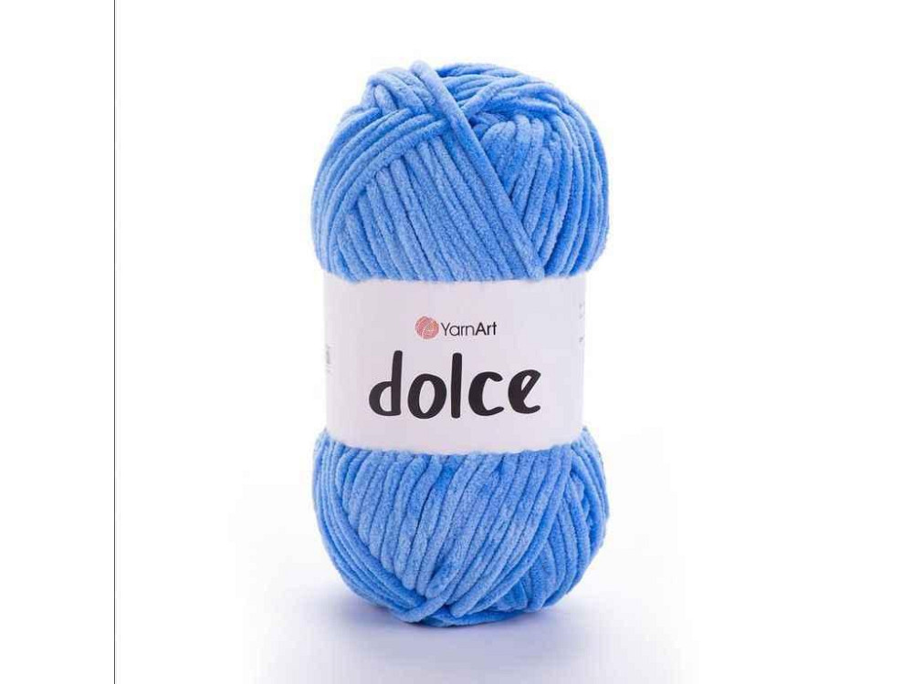 Пряжа Dolce блакитний 100% мікрополіестр 120м 100г 5шт/уп 777 ТМ YarnArt Київ - фото 1