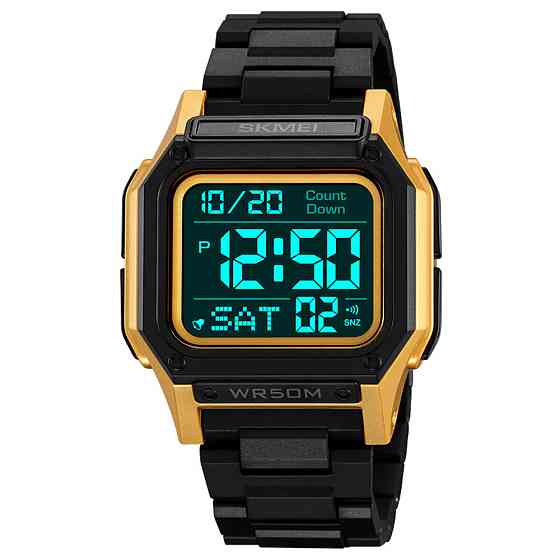 Skmei 2264BKGDBK Black-Gold-Black SBR Київ