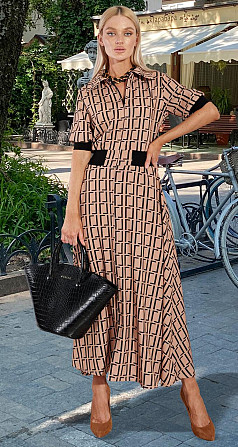 Модное платье с элементами вязки (48) Киев - изображение 2