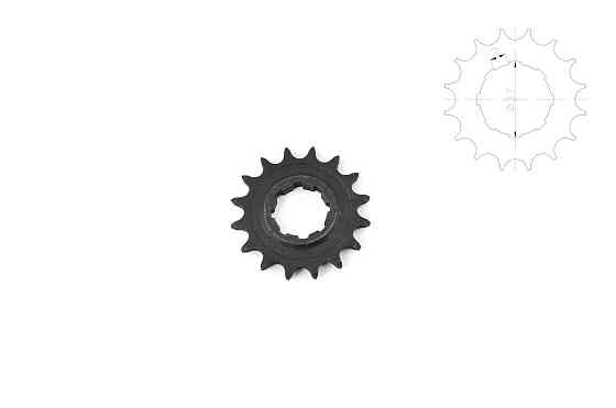 Зірка трансмісії (передня) ІЖ 520-20T VDK Київ