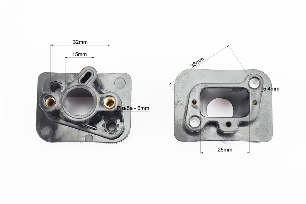 Патрубок карбюратора 1E40F-1E44F к-кт 10шт Киев - изображение 2